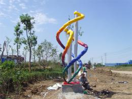hj1738 不銹鋼雕塑-針線之魅_青島國際服裝城不銹鋼雕塑、石雕、玻璃鋼雕塑_濱州宏景雕塑有限公司